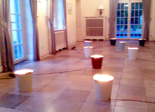 Fabian Speichers Eimer Lampen