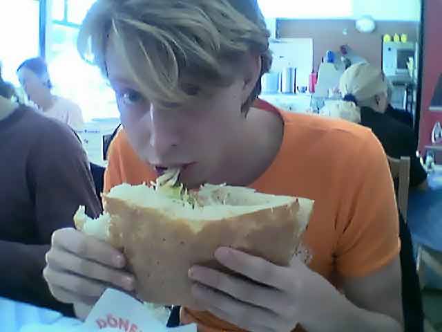 Nach dem Abbau gips riesige D&ouml;ner