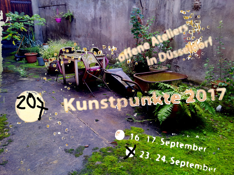 Alternative Einladung zu den Kunstpunkten, hier f&uuml;r das Jahr 2017...