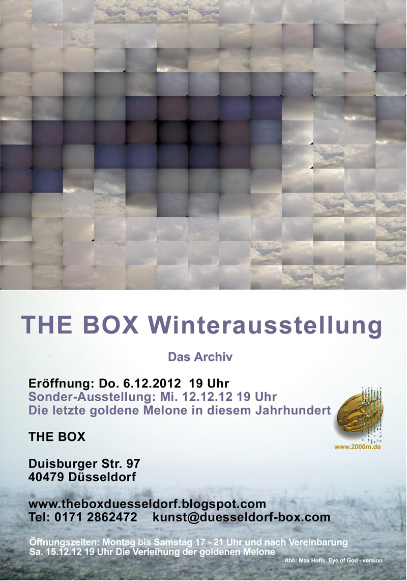 Die Tournee zur letzten goldenen Melone in diesem Jahrhundert in THE BOX