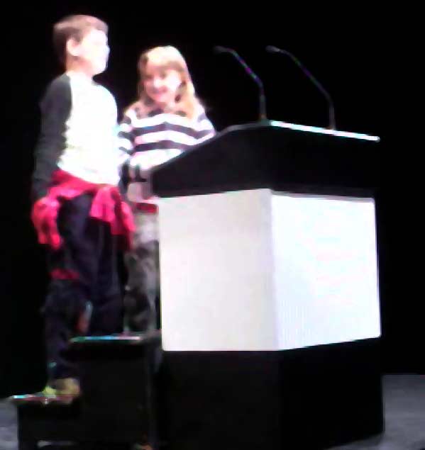 Nine und Phillipe bei Total recall.