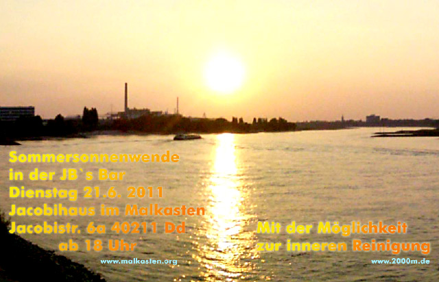 Sommersonnenwende in der der JB`s Bar - mit der M&ouml;glichkeit zur inneren Reingung